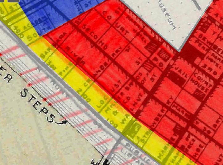 Redlining on Locust Street