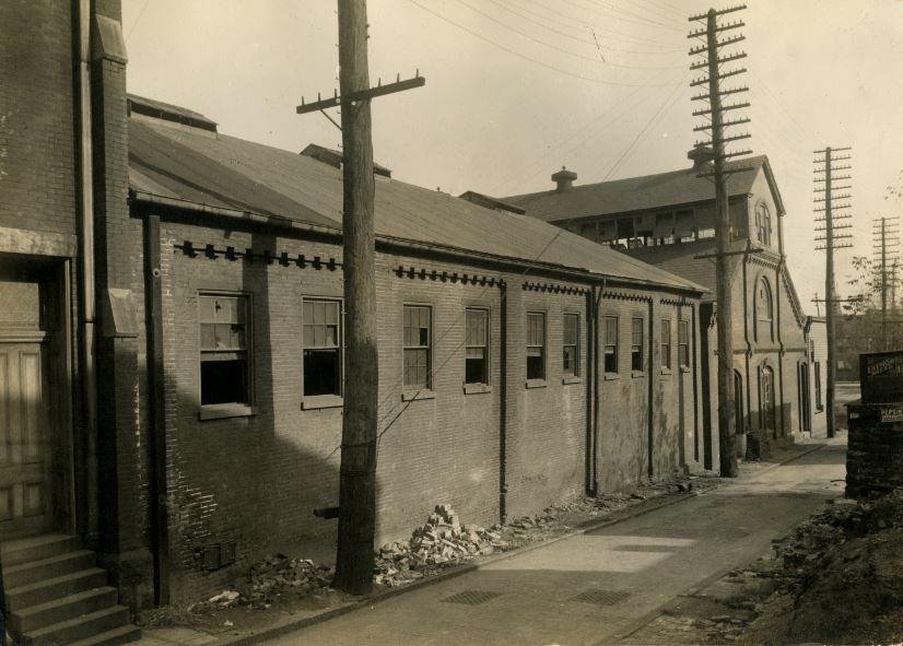 Back View of Wesley Union AME Zion Church