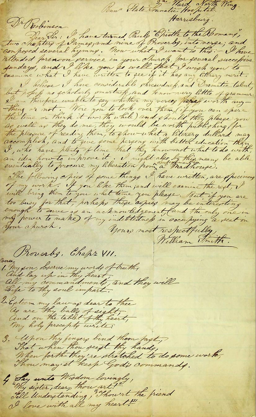 William Smith Letter