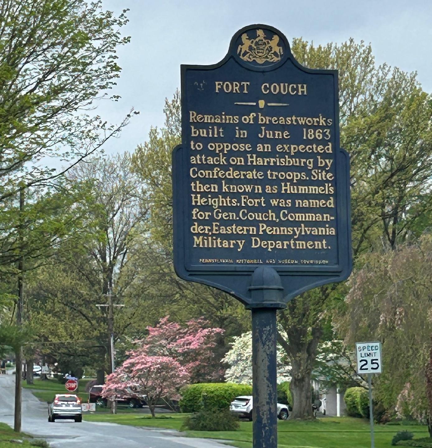 Fort Couch Historical Marker