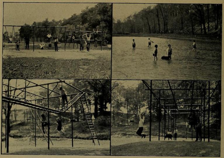 Outdoor Gymnasium and Wading Pool at Twelfth Street Playground