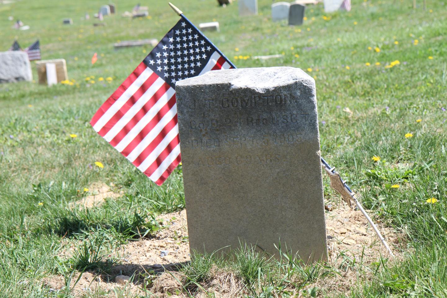 Jacob T. Compton Headstone