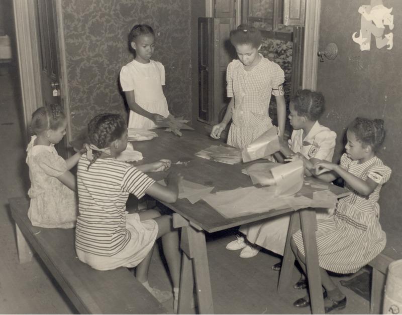 Children at Harrisburg YWCA's Phyllis Wheatley Branch