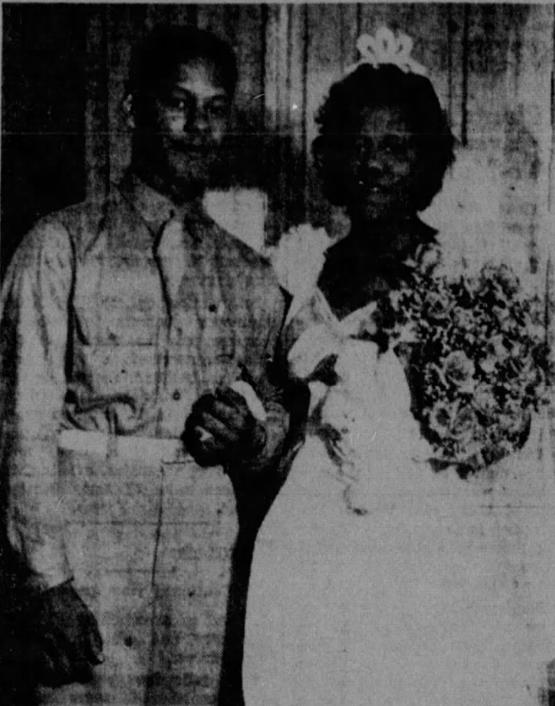 Reed-Rowland Nuptials Solemnized in Sister's Home